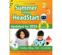 Lumos Summer HeadStart Workbook, 2nd to 3rd Grade: A Complete Summer Bridge Workbook with Daily Activities to Prevent Learning Loss for Students Starting 3rd Grade