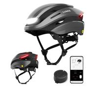 Lumos Ultra Bike Helmet | 360˚ Visibility TÜV Verified | Front & Rear LED Lights with Turn Signals | Commuter Bike Helmet for Adults Men Women