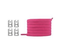 LuMOUzhou Replacement Shoe Laces No Tie Shoelaces 1 pair For Men Women Kids Boots Sneakers Multicolor Universal(Rose Red)