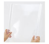 LuMOUzhou Wall Protective Film Clear Plastic Static Cling Electrostatic Clear Removable Film Waterproof Oil Proof for Multi Surface Multiple Sizes(60x300cm)