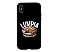 Lumpia How I Roll Funny Filipino Filipina Cook Case for iPhone X/XS