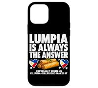 Lumpia Is Always The Answer Filipino Food Case for iPhone 12 mini