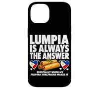 Lumpia Is Always The Answer Filipino Food Case for iPhone 14
