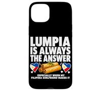 Lumpia Is Always The Answer Filipino Food Case for iPhone 15 Plus