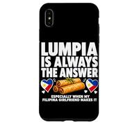 Lumpia Is Always The Answer Filipino Food Case for iPhone XS Max