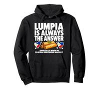 Lumpia Is Always The Answer Filipino Food Pullover Hoodie