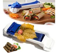 Lumpia Maker, Lumpia Maker Machine, Spring Roll Maker, Lumpias Roller Maker, Grape Leaves Roller Machine, Vegetable Meat Rolling Tool, Kitchen DIY Eggroll Wrapper Rolling Machine Sushi Maker (1)