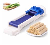 Lumpia Roller Machine for Fast & Even Rolling, Grape Leaf Roller,Easy Lumpia Maker, Spring Roll Maker & Egg Roll Pin Maker Machine for DIY Cooking, Party Meal Prep (1)