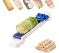 Lumpia Roller Machine, Grape Leaves Roller for Fast & Even Rolling, Vegetable Meat Rolling Tools for Grape & Cabbage Leaves, Machine Sushi Maker for Family Party Cooking(1pc)