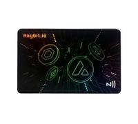 Lumsoloire Crypto Cold Storage Wallet Card, Secure Chip Cold Wallet, Encrypted Storage, Waterproof Card for Multiple Currencies Such as Bitcoin, Ethereum, Etc, 1-PCS, Transaction