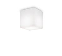 Luna 1 Light Square Surface Mounted Downlight White IP44 Netlighting White One Size