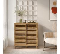 Luna 2 Doors Sideboard Storage Cupboard Highboard Side Cabinet Unit