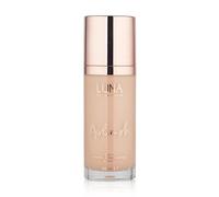 LUNA 3 in 1 Airbrush Primer Makeup, Highlighter and Skin Tint - Weightless and Breathable Illuminating Primer - Fine Line & Pore Minimizer - Light Nude Shade