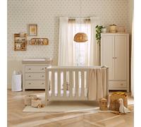 Luna 3 Piece Nursery Furniture Set - Cashmere & Ash