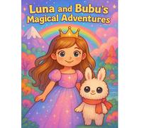 Luna and Bubu’s Magical Adventures: A Heartwarming Colouring & Story Book for Kids: With 40 Pages of Love-Filled Illustrations, Gentle Stories, and Magical Fun
