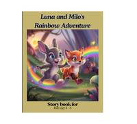 "Luna and Milo's Rainbow Adventure" Story Book for Kids ages 4 - 8: A Magical Story of Friendship, Colors, and Discovery - Perfect for Children Ages 4-8