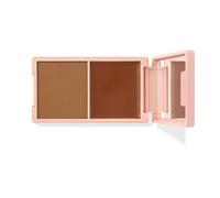 Luna by Khush Women's Crème de la Cheeks Cream & Powder Face Palette in Mocha Majesty