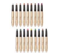 Luna by Khush Women's Multi-Purpose Creamy Shadow & Smudger Duo Stick in Two Light Gold