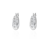Luna Charles Esti Star Hoop Earrings - 925 Sterling Silver