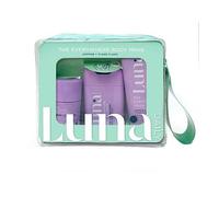 Luna Daily The Everywhere Body Minis Kit 3 Step Microbiome And pH Balancing Body Care Routine Wash Spray To Wipe And Deodorant