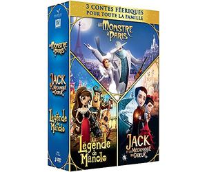 Luna, Diego - Coffret contes féeriques 3 films : un monstre à paris ; la légende de manolo ; jack et la mécanique du coeur [FR Import] (3 DVD)