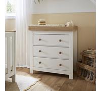 Luna Dresser Changer - White & Oak