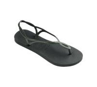 Luna Flip Flops in Olive Green