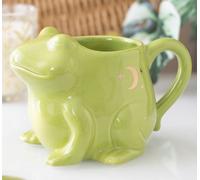 Luna Frog Shaped Ceramic Mug - H-11.5cm - Brand New & Boxed
