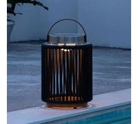 Luna Garden Light - Small - Solar - Charcoal Aluminium