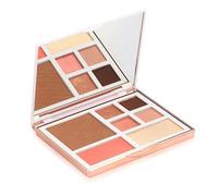 LUNA Glam & Glow Palette - All In One Makeup Kit with Contour, Highlighter, Eyeshadow & Blusher - Perfect Powder Makeup Palette for Teens and Women