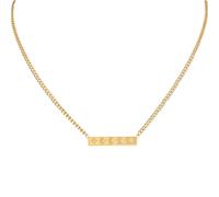 Luna Grace Cosmic Star Bar Necklace - Adjustable Celestial Jewellery for Women