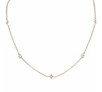 Luna Grace Dainty Star Necklace - Adjustable Celestial Jewellery for Women - Gold