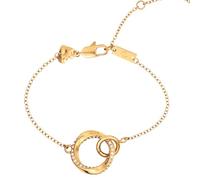 Luna Grace Glistening Orbit Eclipse Bracelet - Adjustable Celestial Jewellery for Women - Gold