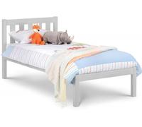 Luna Grey Slatted Bed - Sizes Available