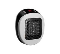 Luna Heater Plug In, Lunaheater Plug In, Lunaheater Portable Space Heaters, Mini Heater With Remote Control, Rapid Ceramic Heating In 3 Seconds, Ptc Ceramic Heating Element, 12 Hour Timing (White)