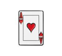 Luna Links Ace Of Hearts Golf Ball Marker One Size