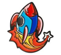 LUNA LINKS LTD EDITION ENAMEL GOLF BALL MARKERS (Rocket)