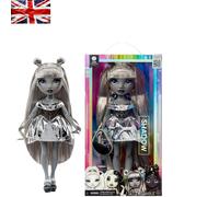 Luna Madison 11-Inch Grayscale Doll - Articulated with Metallic Grey Outfit