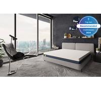 Luna Memory 1000 Pocket Hybrid Mattress, Small Double Dimensions: 4′ x 6′3″ (120cm x 190cm)