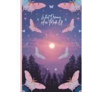 Luna Moth Dream Journal - 120-Page Lined Notebook for Recording Dreams: Ethereal Luna Moth Cover • Date Header • Celestial Moon & Nature Design