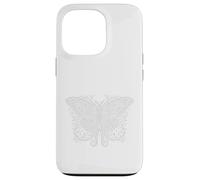 Luna Moth Emblem Dark Art Mystical Emblem Case for iPhone 13 Pro