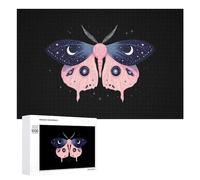 Luna Moth Funny Wooden Picture Puzzle for Adults Challenge Intellectual Game Jigsaw Birthday Gifts