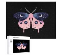 Luna Moth Funny Wooden Picture Puzzle for Adults Challenge Intellectual Game Jigsaw Birthday Gifts