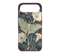Luna Moth Moonflower Celestial Botanical Art Case for iPhone Air