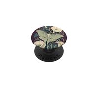 Luna Moth Moonflower Celestial Botanical Art PopSockets Adhesive PopGrip