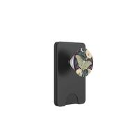 Luna Moth Moonflower Celestial Botanical Art PopSockets PopWallet for MagSafe