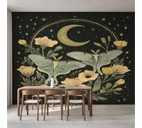 Luna Moth Wallpaper Non-Woven 150x105 (W x H)