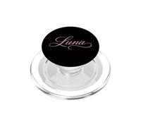 Luna Name Women Elegant Cute Wife Fancy Girl Girlfriend GF PopSockets PopGrip for MagSafe