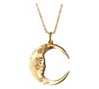 Luna necklace Gold one size