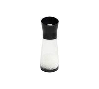 Luna Salt Mill in Clear Acrylic with Black Top